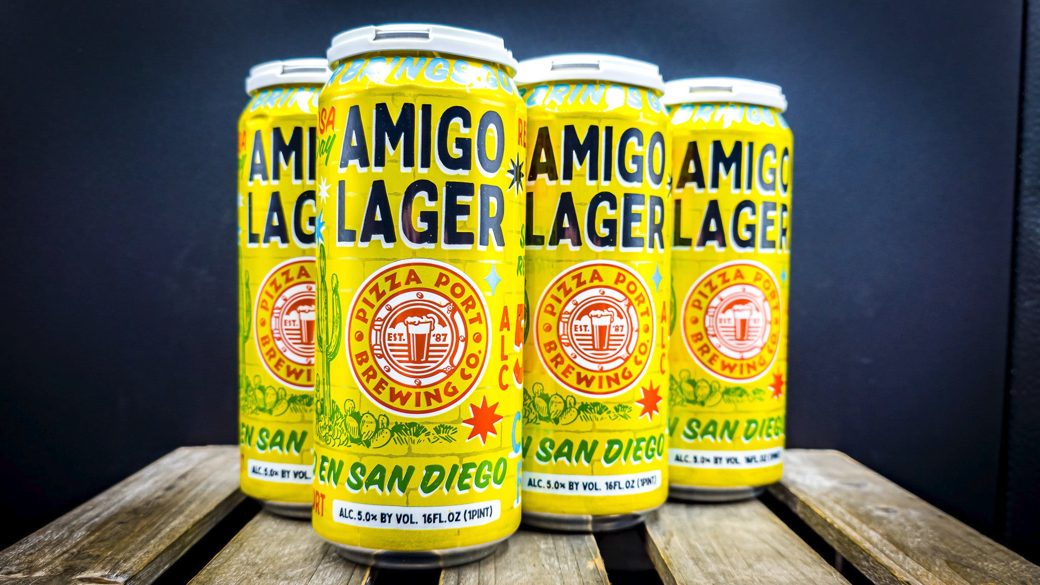 Pizza Port - Amigo Lager (6PK+) | Blackbeard's Crafts!