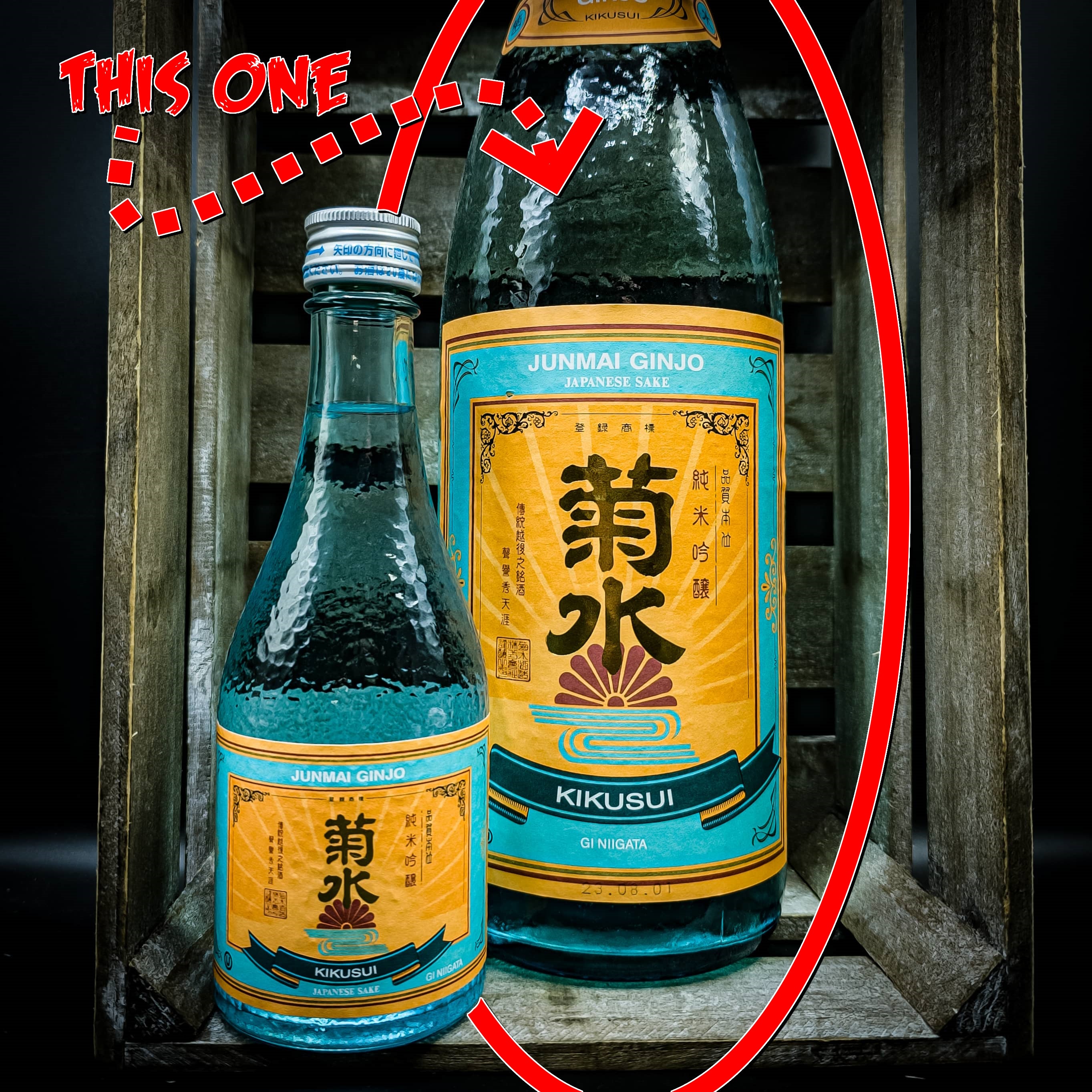Kikusui - Junmai Ginjo (1.8L) | Blackbeard's Crafts!