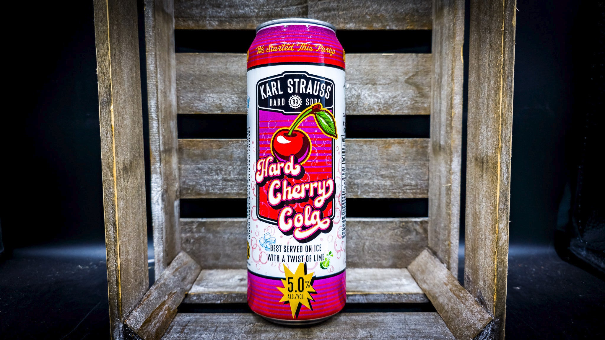 Karl Strauss - Cherry Cola Seltzer (19.2OZ+) | Blackbeard's Crafts!