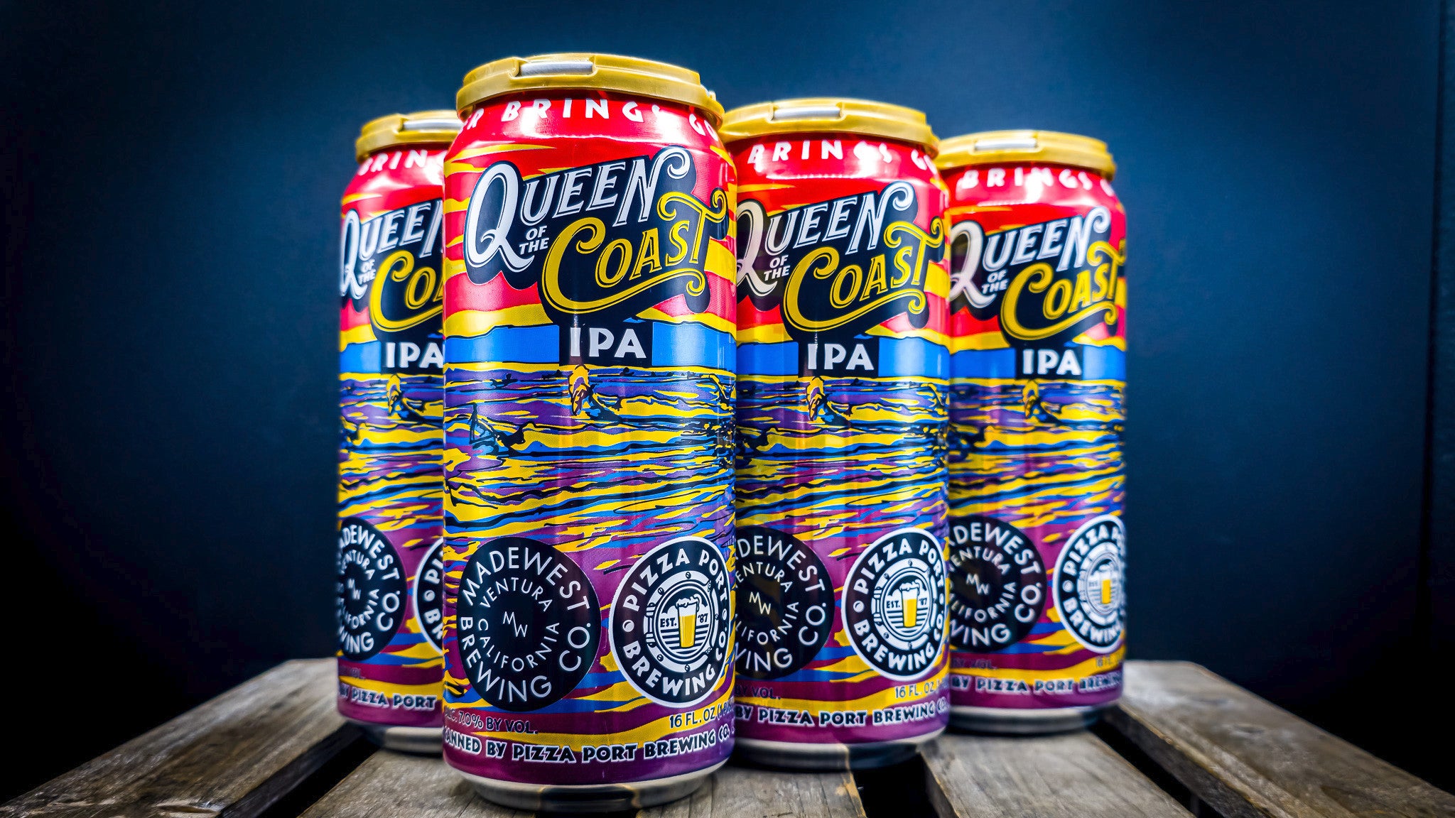 Pizza Port - Queen Of The Coast (6PK+) | Blackbeard's Crafts!