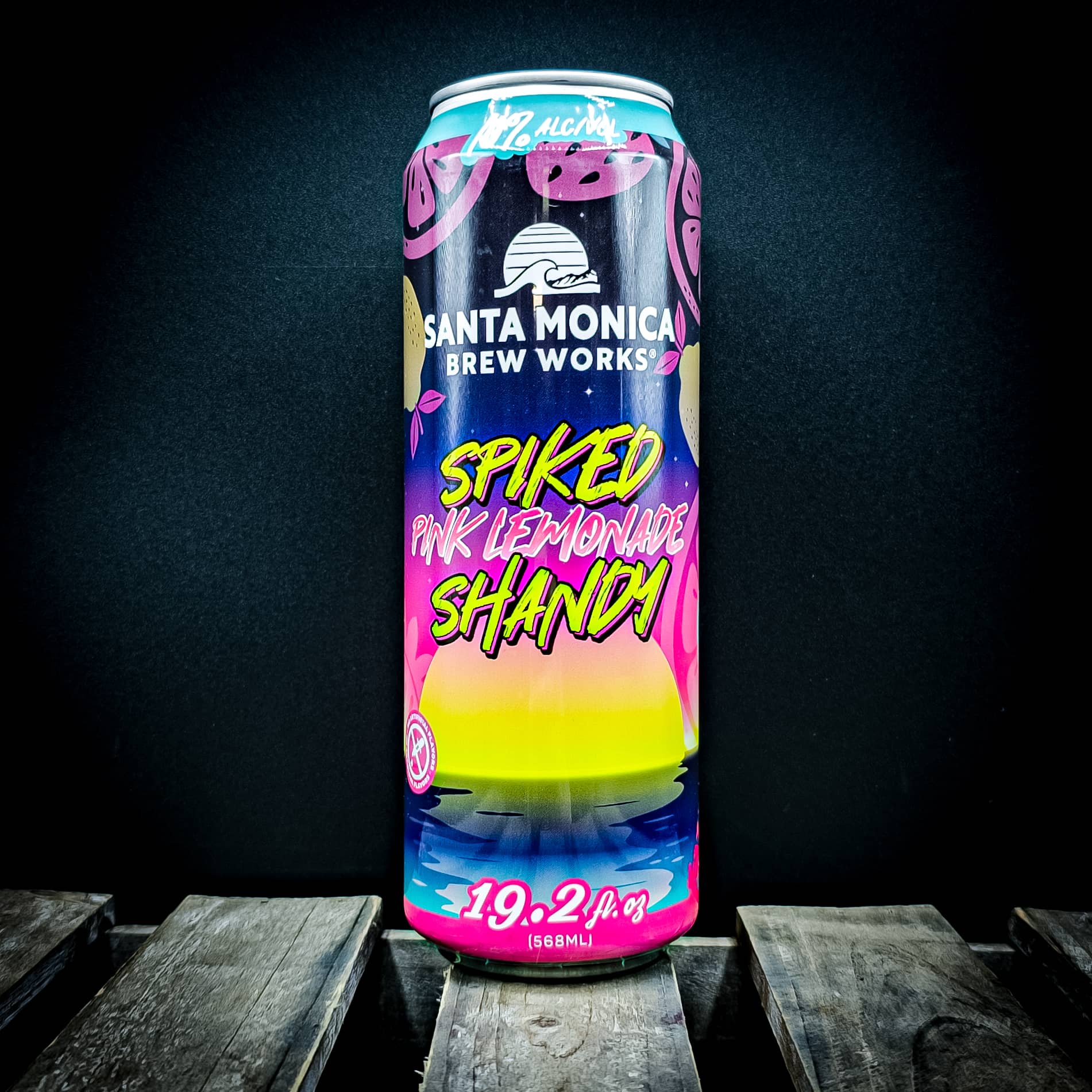 Santa Monica Brew - Spiked Pink Lemonade Shandy (19.2OZ+)